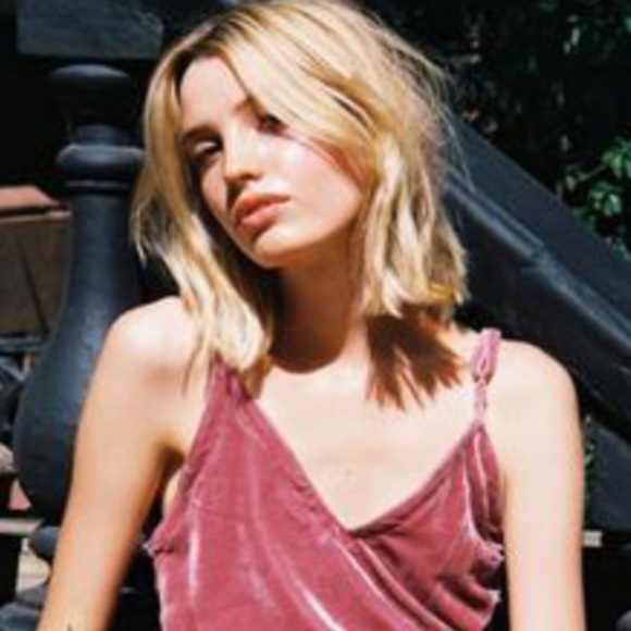 Lovers and Drifters Velvet Floor Length Dress - Picture 2 of 3